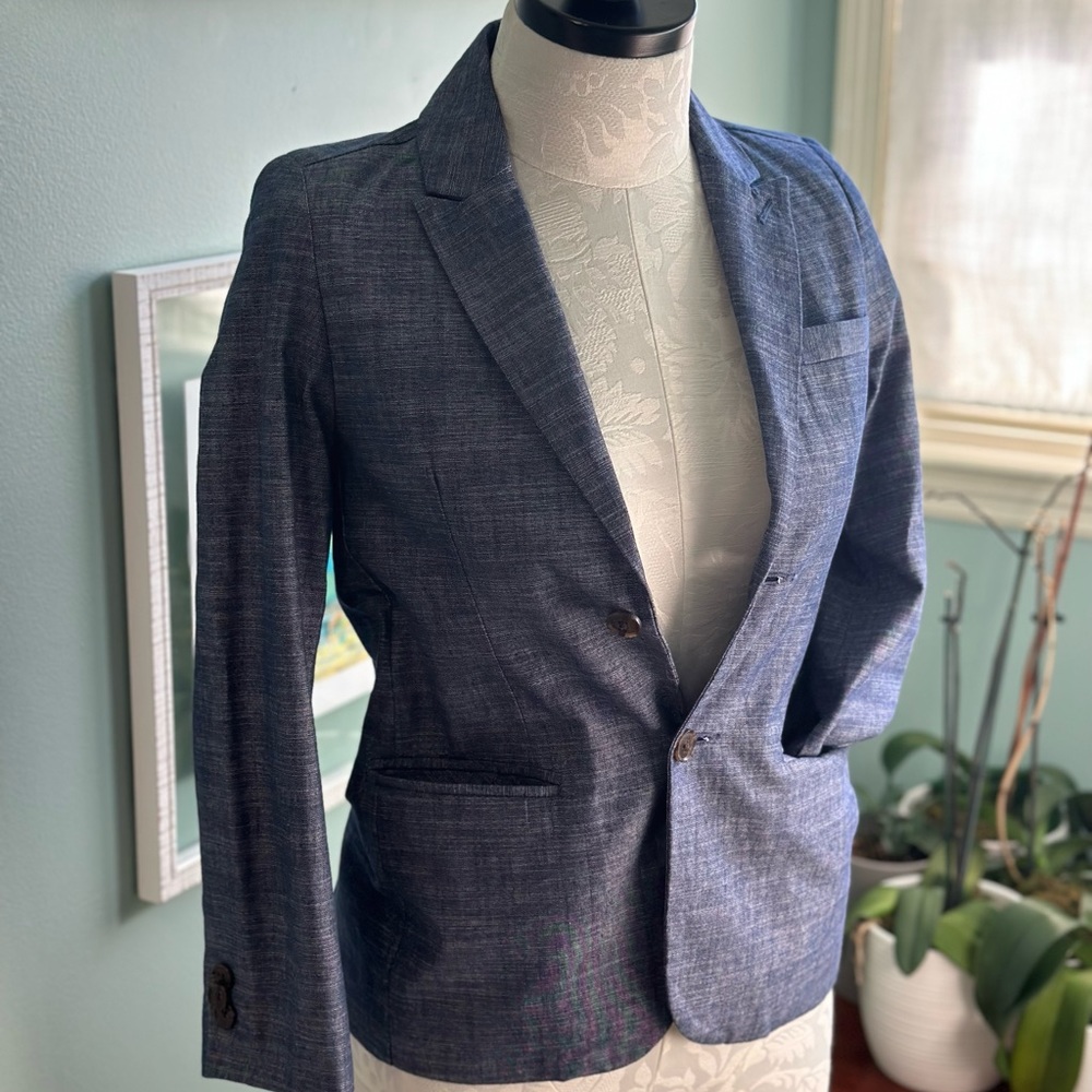 Cat & Jack Chambray Blazer